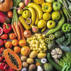 Vegetables and fruits